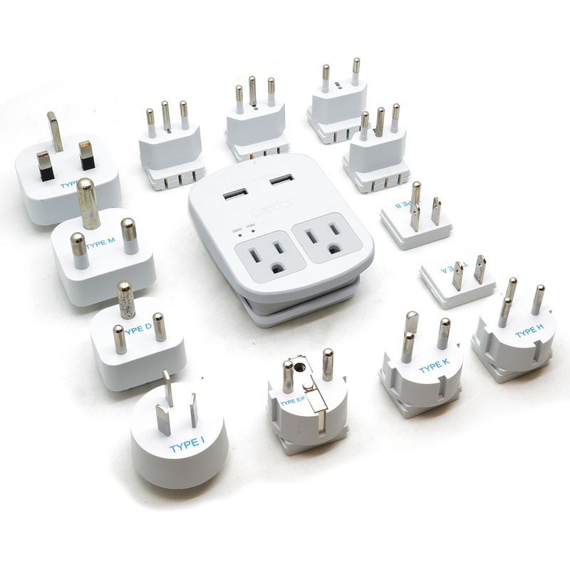 Universal Travel Adapter Kit