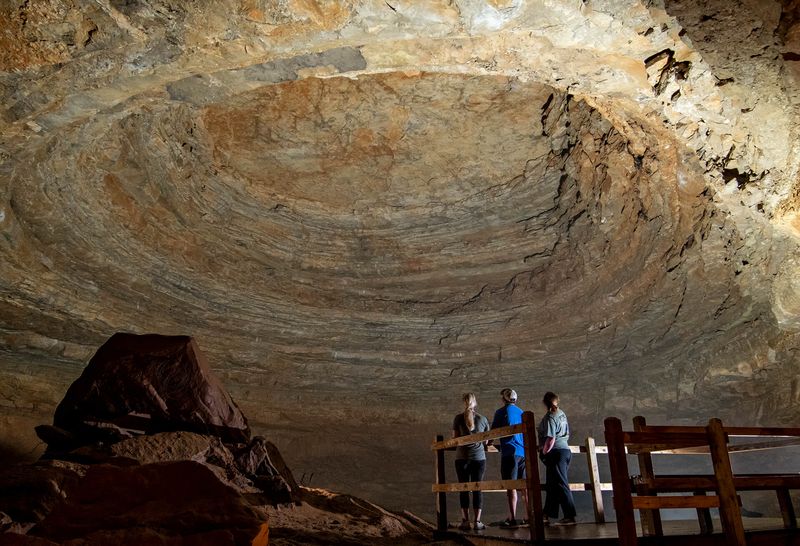 Sunset Dome's Majestic Underground Cathedral