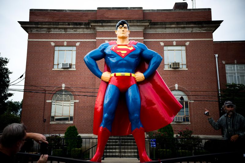 Superman Statue