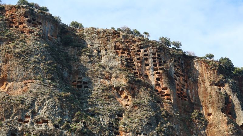 Pinara's Honeycomb Cliffs