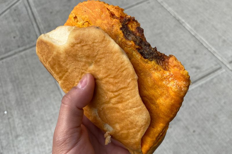 Jamaican Beef Patties in Coco Bread