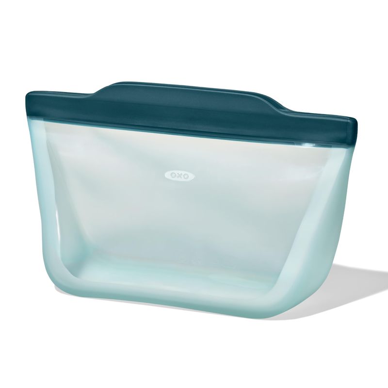 OXO Good Grips Reusable Silicone Bags (Seamless, Easy-Clean)