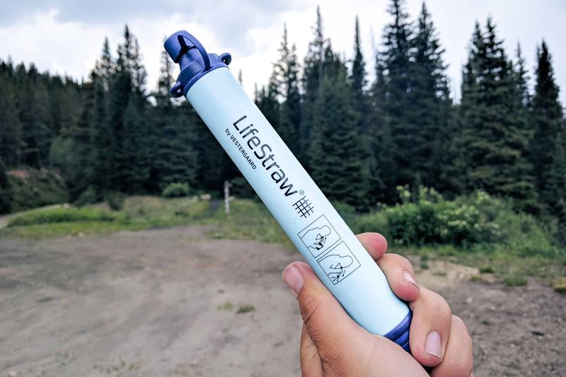 Portable Water Filter or Purification Tablets