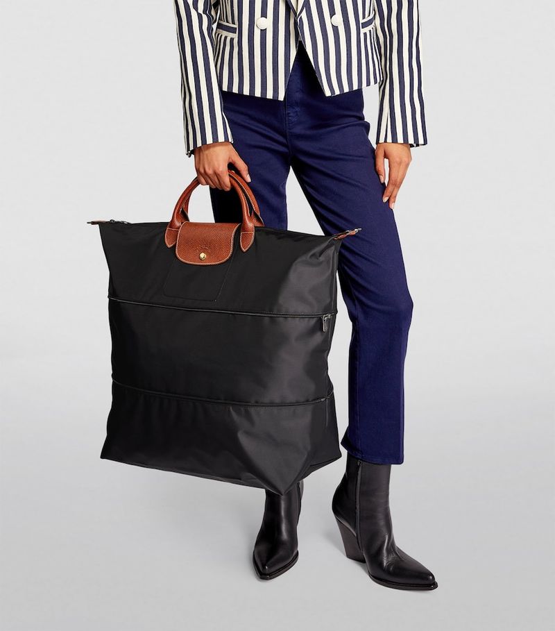 Longchamp Le Pliage (Large) — the deceptively roomy classic