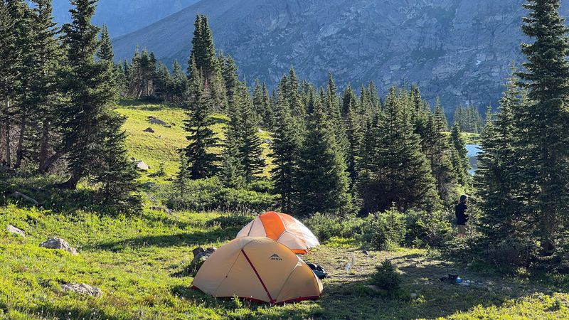 Dispersed Camping in a National Forest