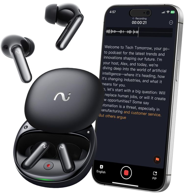 HiDock P1: Earbuds That Transcribe Your Life