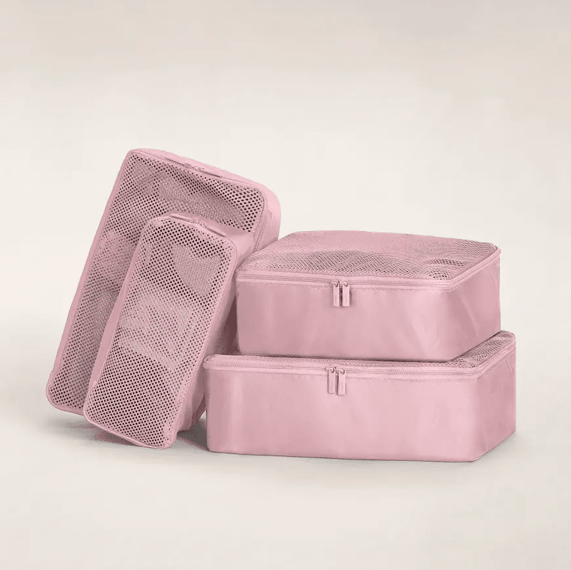 Packing cubes (plus 1–2 compression cubes)