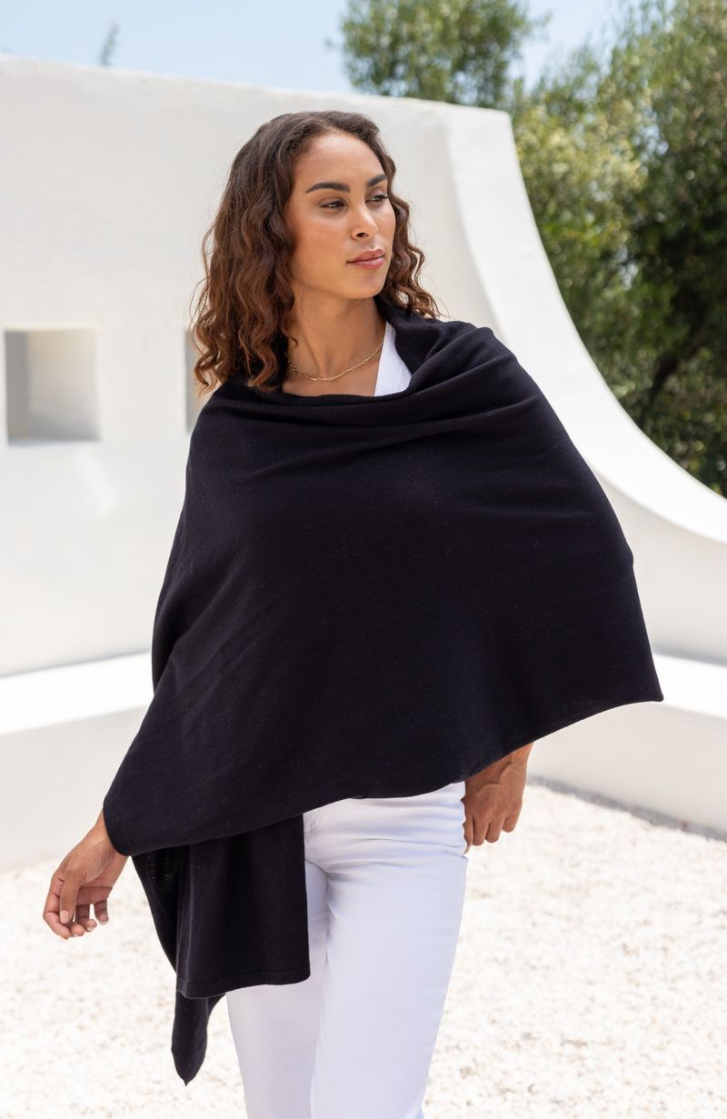 A soft wrap or scarf