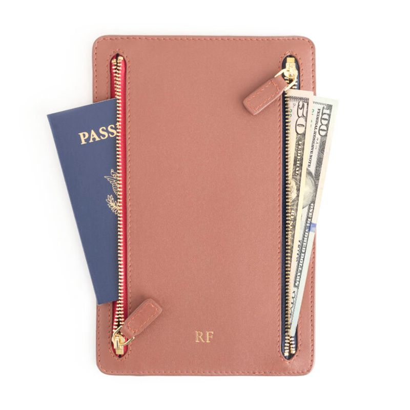 Simple wallet or zip pouch (RFID blocking optional)