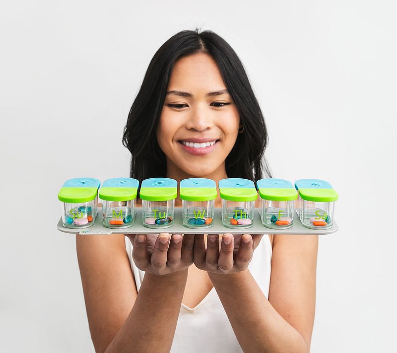 Sagely Smart Weekly Pill Organizer