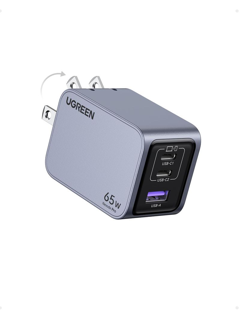 Ugreen Nexode Retractable Series (65W Wall Charger)
