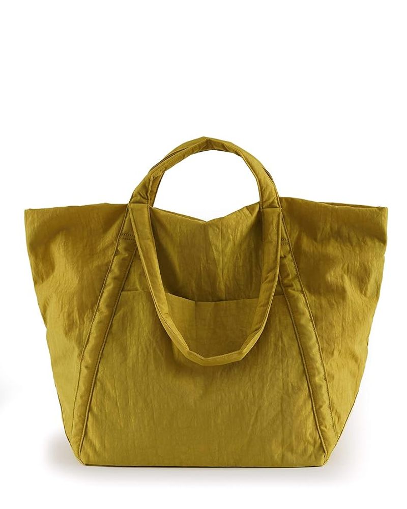 BAGGU Cloud Bag — featherlight, zips shut, and packs into its own pouch