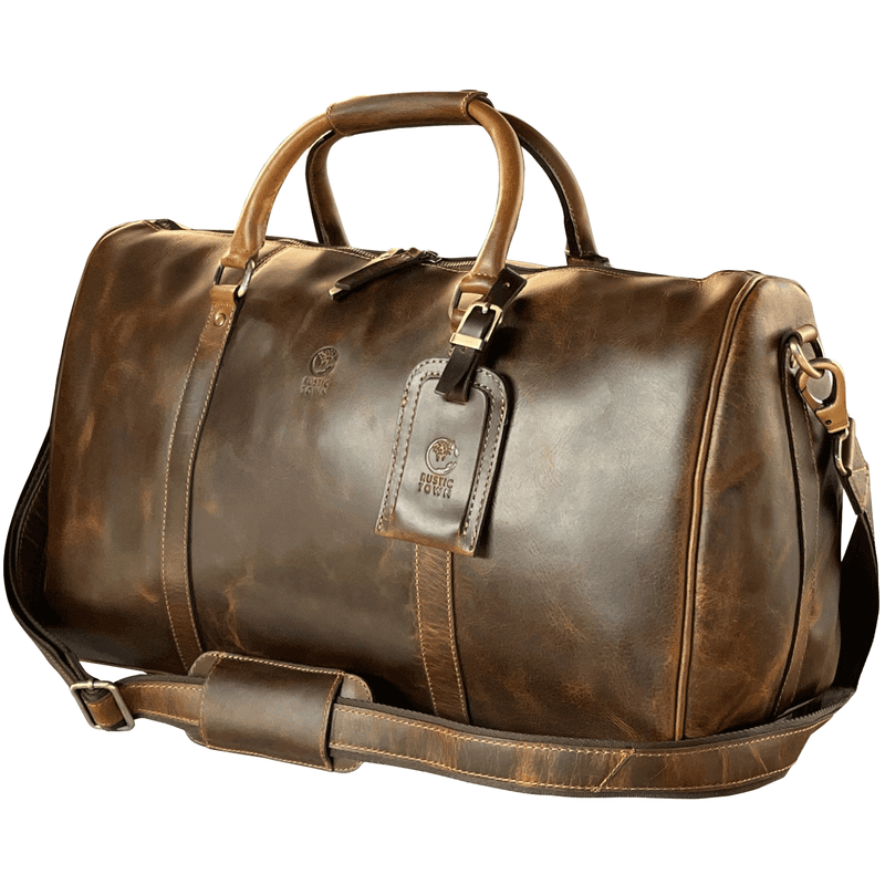 Traditional Full-Grain Duffel Bags