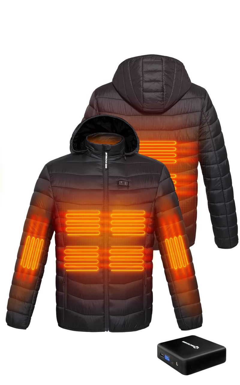 Heated Jacket (5V / 7.4V Battery-Powered)