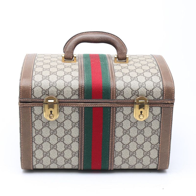 Gucci Signature Train Vanity Case