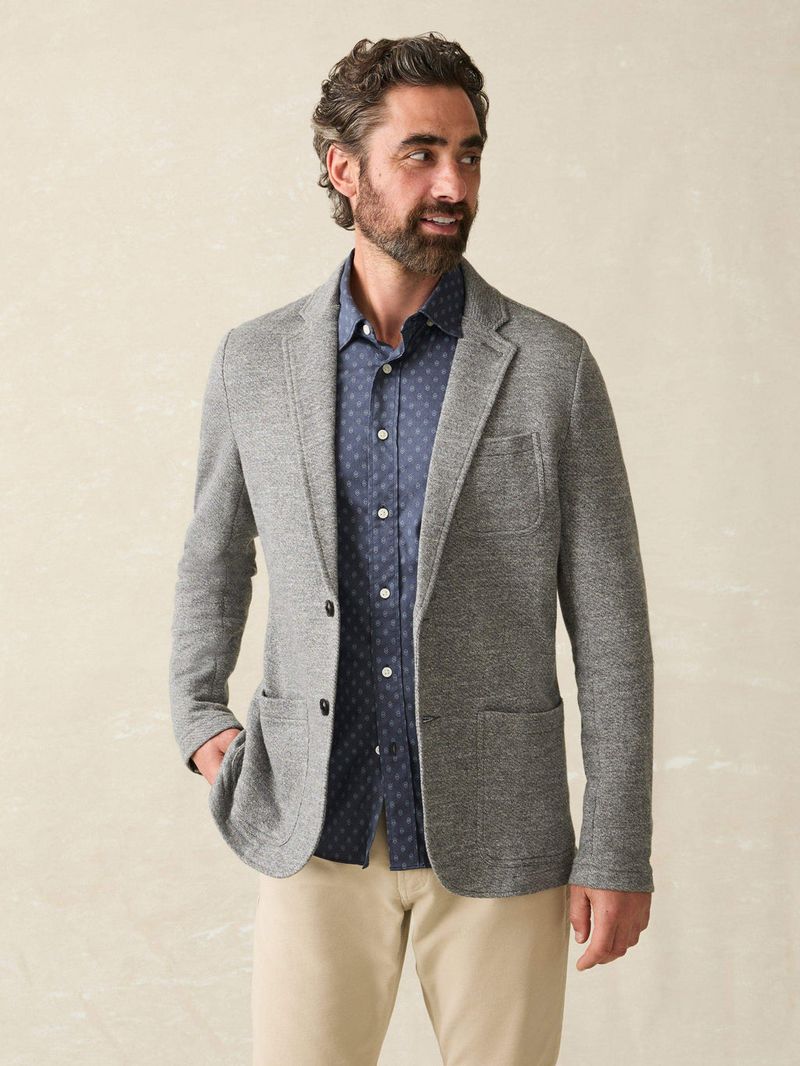 Faherty Inlet Knit Blazer