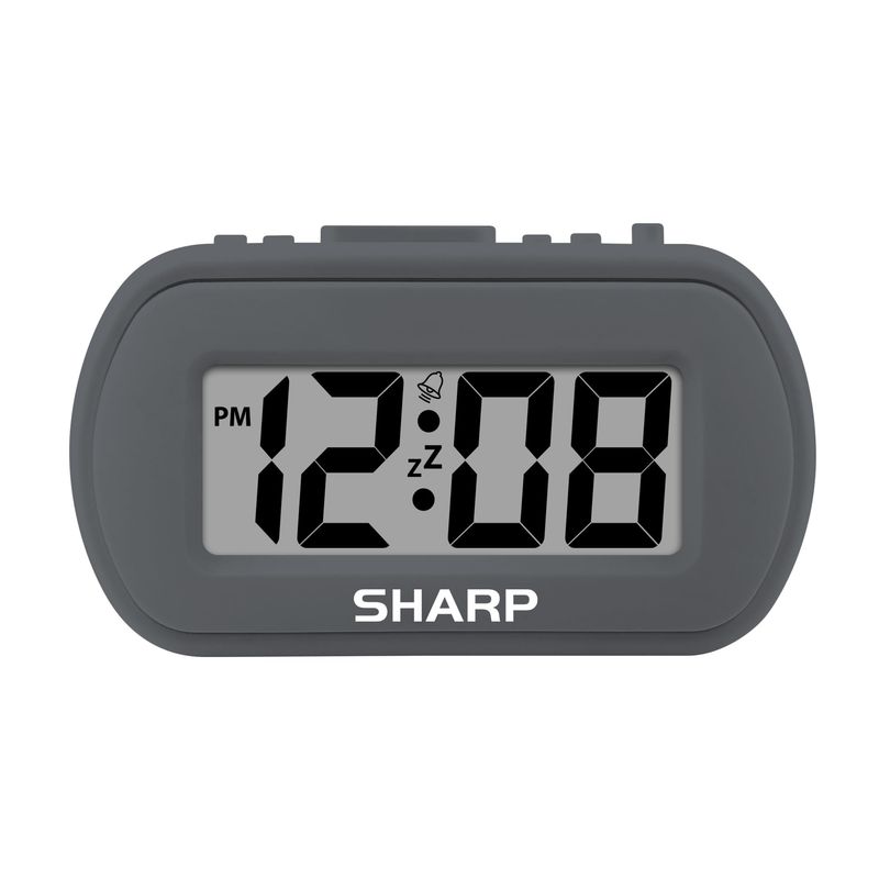 Sharp Travel Alarm Clock with Backlight