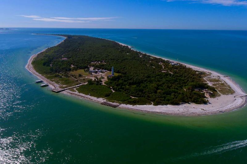 Egmont Key (at the mouth of Tampa Bay, Florida)