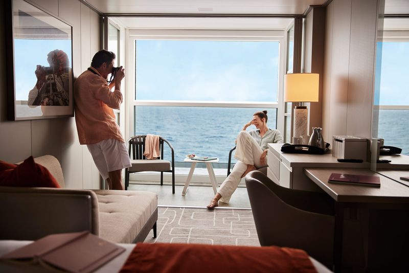 Celebrity Cruises — Michelin cred and rooms that “become” balconies