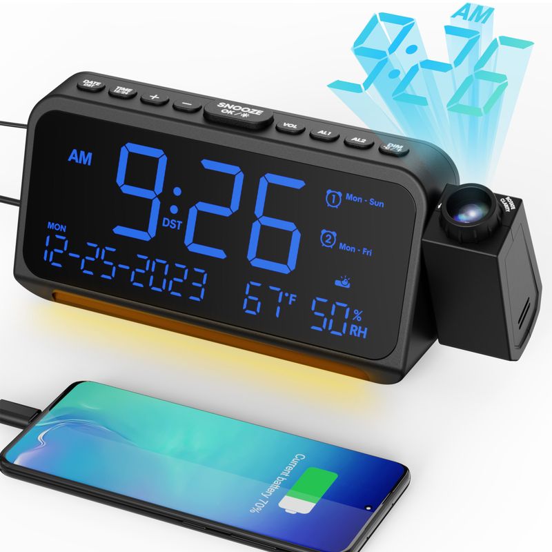 Mesqool Digital Travel Alarm