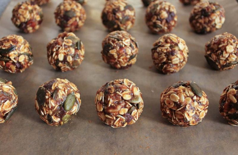 Energy Bites or Homemade Snacks
