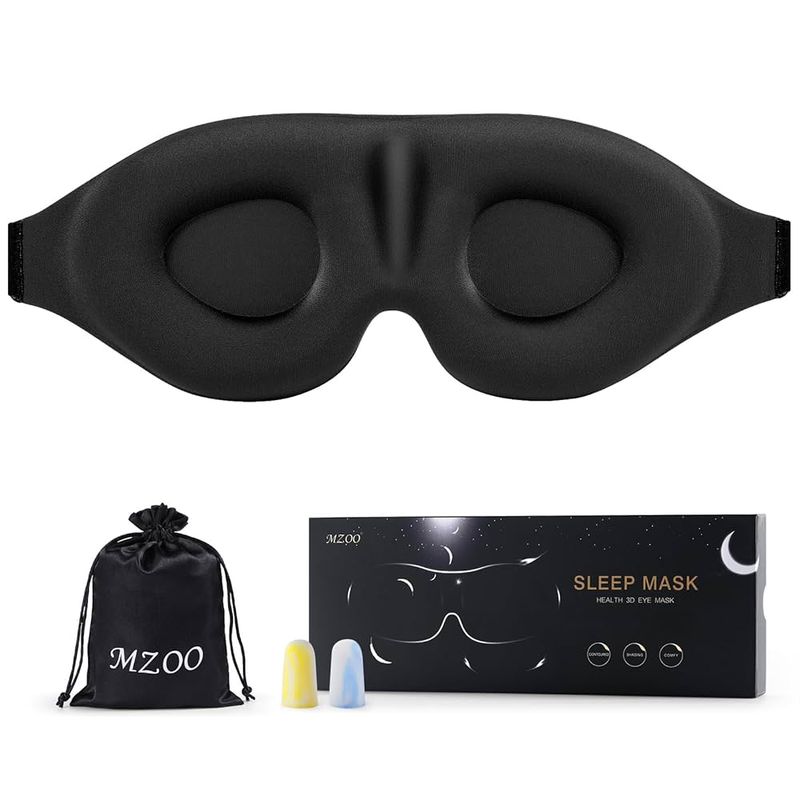 MZOO 3D Contoured Sleep Masks (2-pack idea)