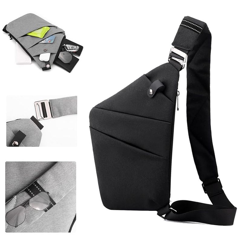 Anti-Theft Crossbody Wallet