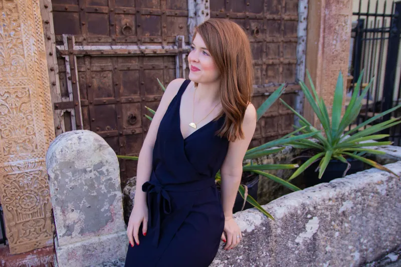 Everlane Japanese GoWeave Wrap Dress