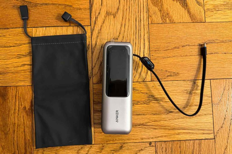 Power Bank (10,000 mAh+), Universal Adapter & Cables