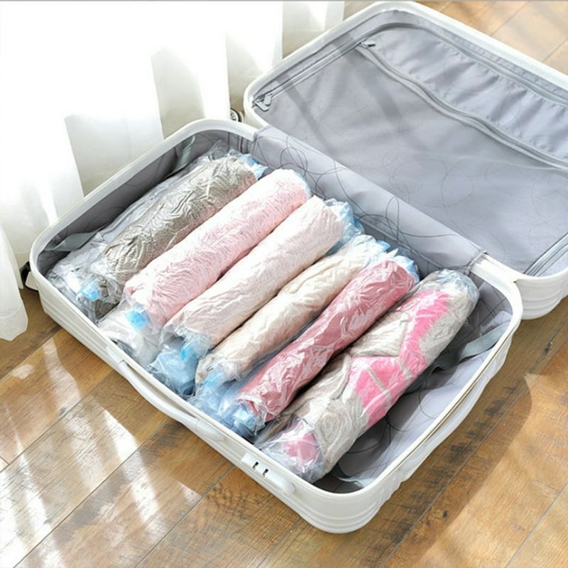 Roll-up Vacuum Bags (No Pump Needed)