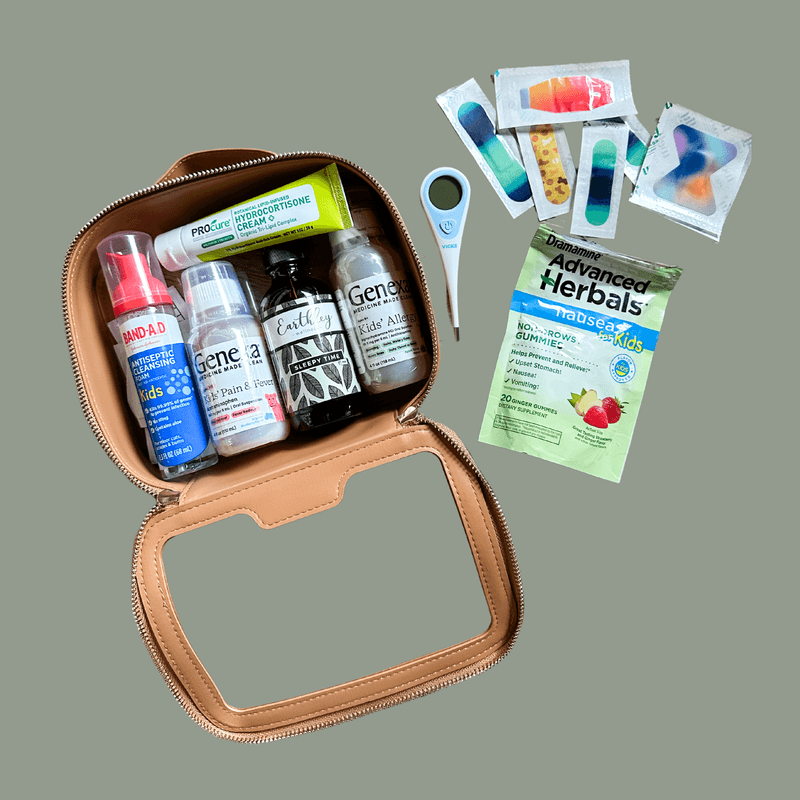 Travel health kit for kids (with ORS)