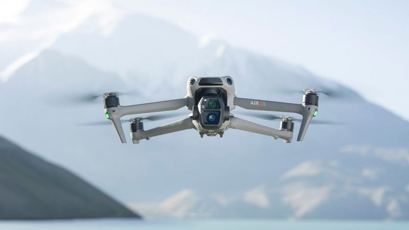 DJI Air 3S — dual cameras, bigger main sensor