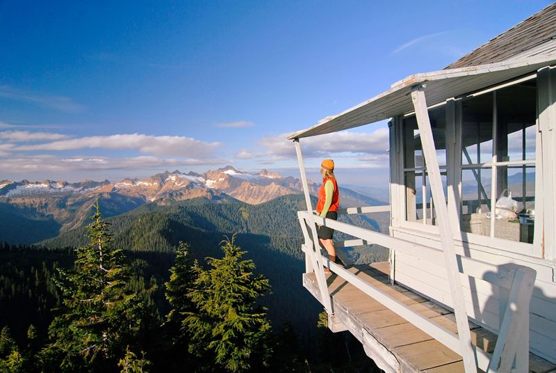 Rent a Historic Forest Service Cabin or Fire Lookout