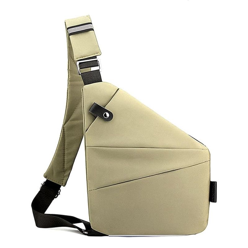 Anti-Theft Crossbody Bag (slash-resistant + locking zips)