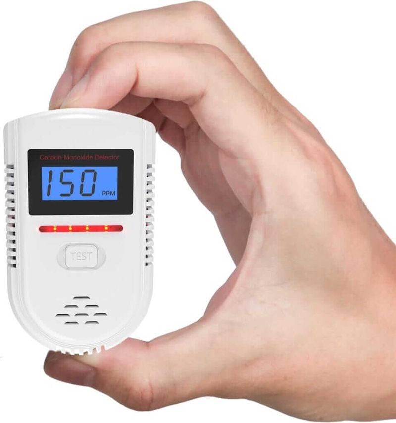 Portable Carbon Monoxide (CO) Alarm (battery powered)