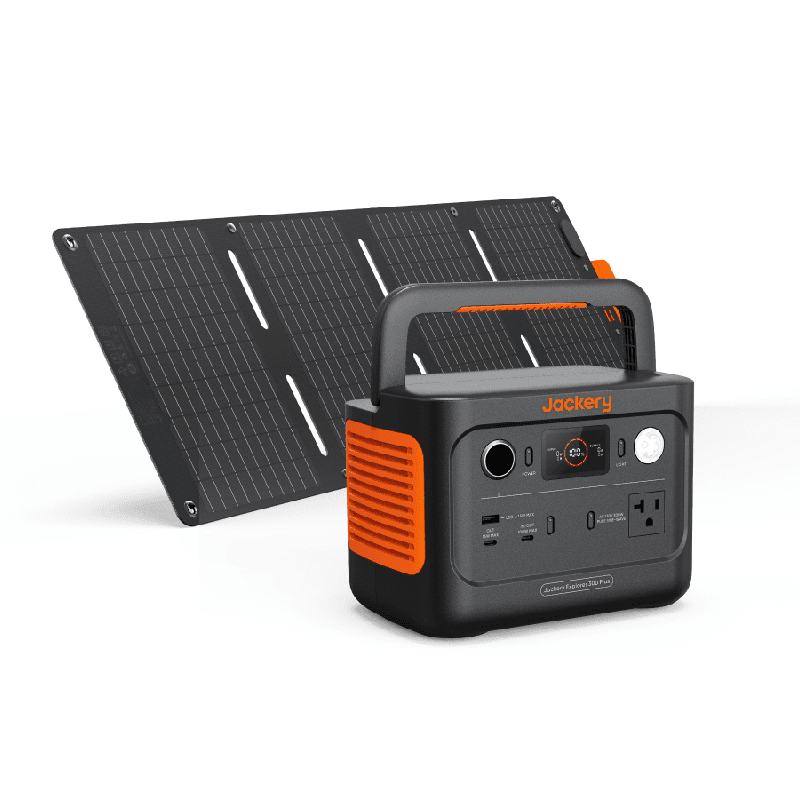 Jackery Explorer 300 Plus (portable power station; add a panel)