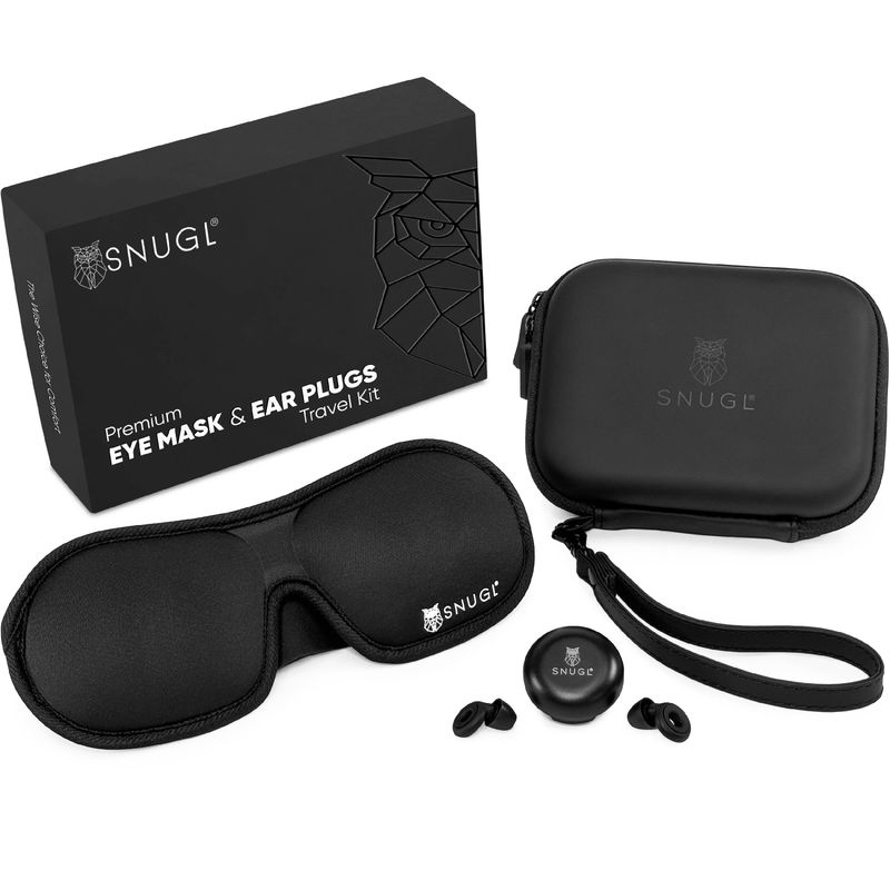 Sleep Kit with Eye Mask and Earplugs
