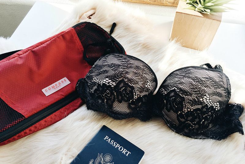Nest bras and use the cups for small items