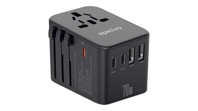 Universal Travel Adapter with Voltage Converter