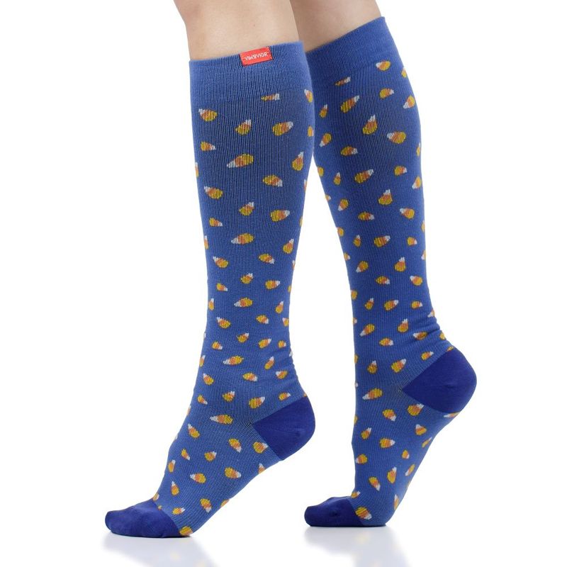 Compression socks (15–20 mmHg) for long flights