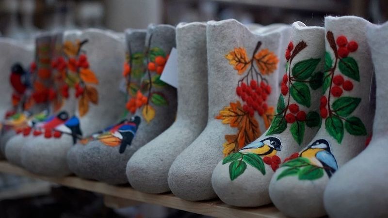 Felt Boots in Russia