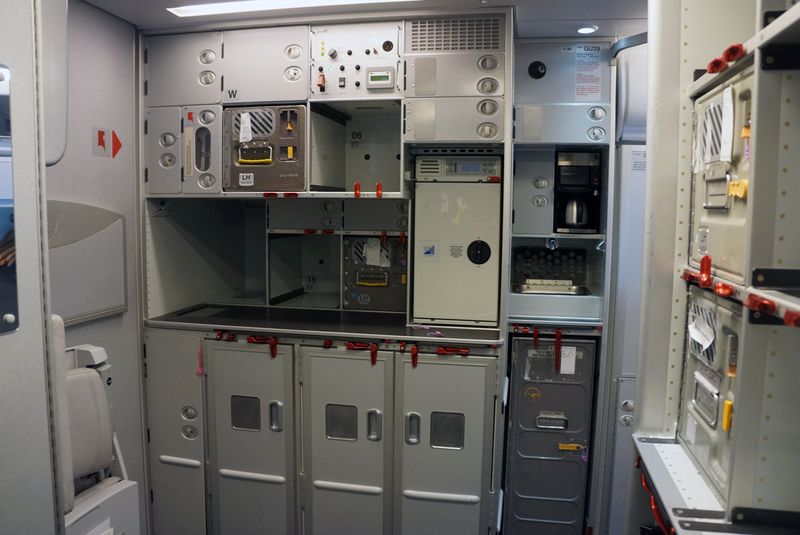 Standing in the Galley to “Give Others Space”