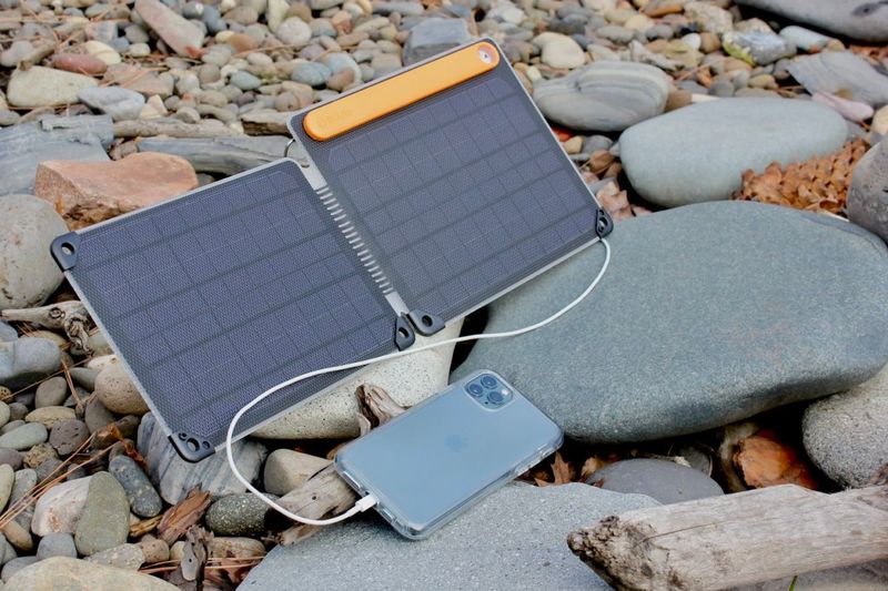 BioLite SolarPanel 10+ (10W panel with 3,200 mAh battery)