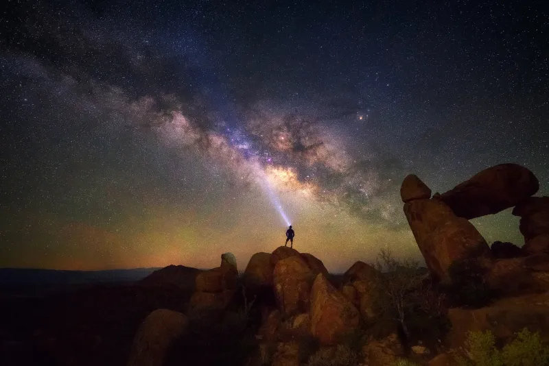 Big Bend National Park, Texas (desert darkness for days)