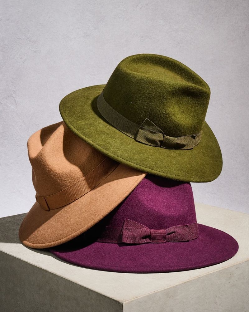 Wool Fedora or Wide-Brim Hat