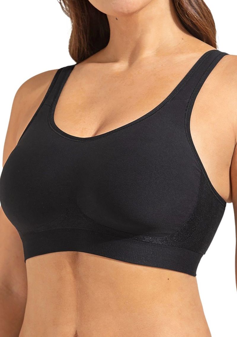 Underwire bra → Wireless or sports bra