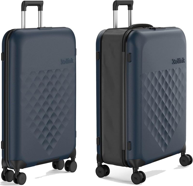 Huge capacity that still feels manageable (and folds flat at home): Rollink Flex 360° (Large)