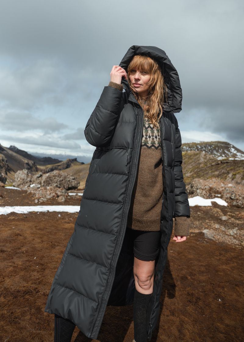 Puff Coat (e.g. Dyngja) with Layers