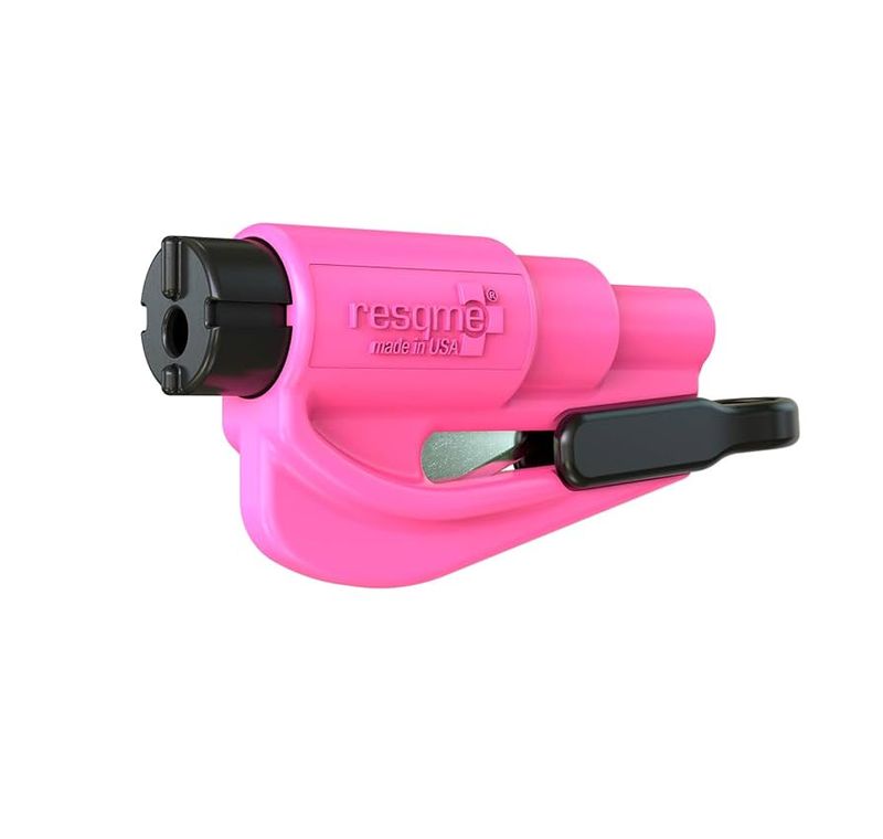 resqme Keychain Seat-Belt Cutter & Glass Breaker