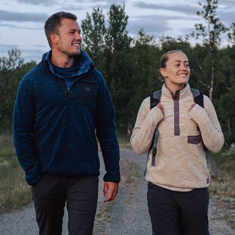 Warm, Breathable Midlayer (Fleece or Active Insulation)